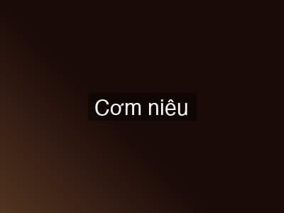 Cơm niêu