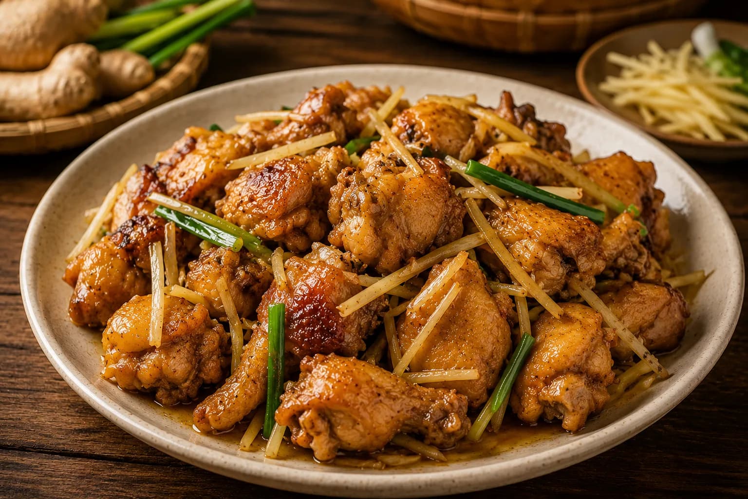 Gà rang gừng